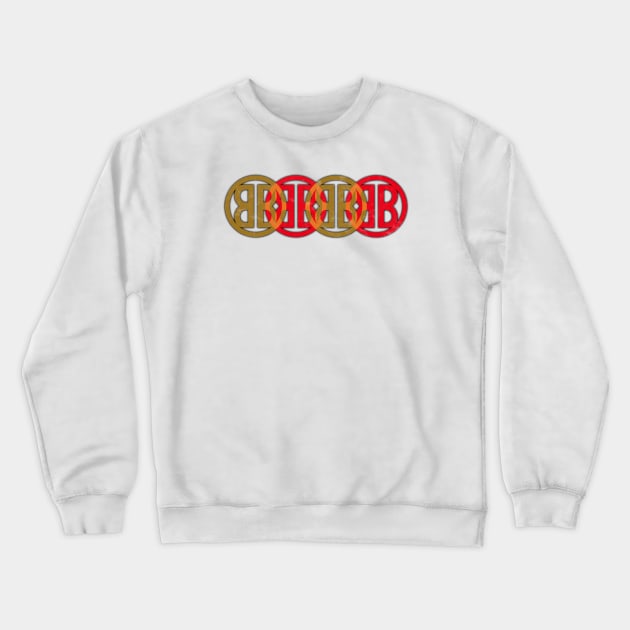 Buckaroo Banzai Opening Title Logo *distressed Crewneck Sweatshirt by JBear's T's & Stuff